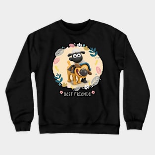 Vintage The Sheep TV Series Cartoon Shaun Crewneck Sweatshirt